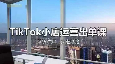 TikTok小店运营出单课，从开店选品、运营出单、发货回款，进行全流程讲解-HEIXMI（中国站）