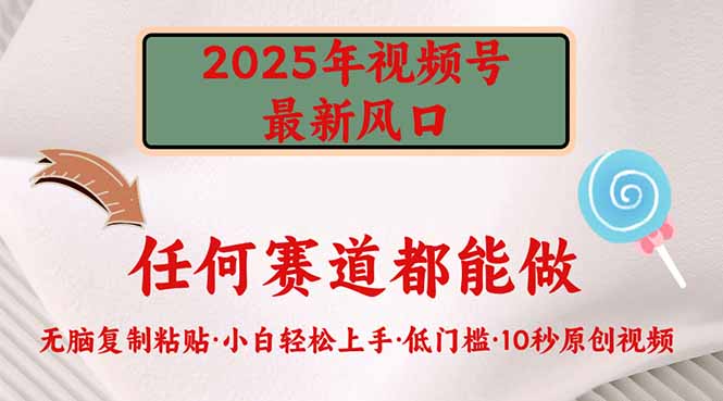 2025年视频号新风口，低门槛只需要无脑执行-HEIXMI（中国站）