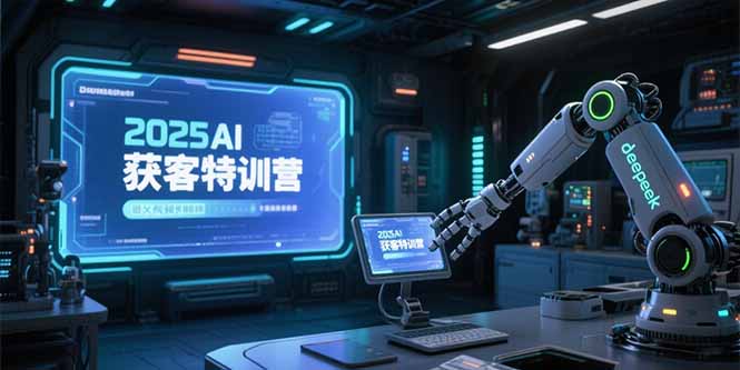 2025AI获客特训营，AI图文视频全制作，deepseek工具实操教学-HEIXMI（中国站）