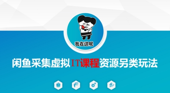 闲鱼采集虚拟IT课程资源另类玩法，干货满满 - HEIXMI（中国站）-HEIXMI（中国站）