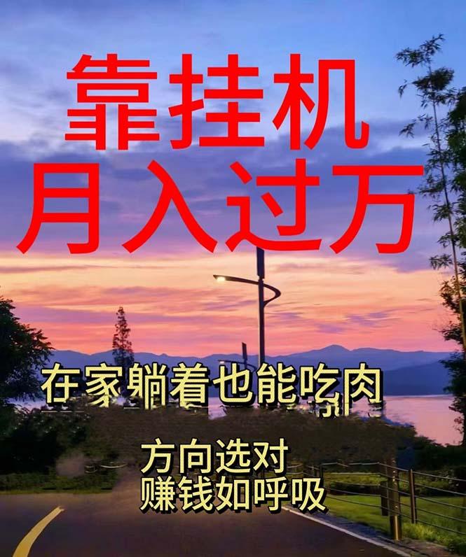 靠挂机，日入1000+，躺着也能吃肉，电脑手机都可挂-HEIXMI（中国站）