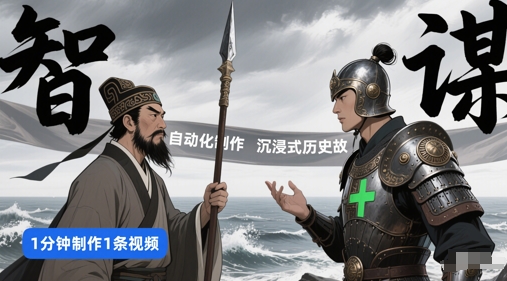 扣子工作流一键生成沉浸式历史故事，一天工作量，3分钟搞定-HEIXMI（中国站）