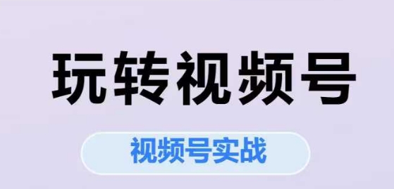 玩转视频号，视频号实战系列课 - HEIXMI（中国站）-HEIXMI（中国站）