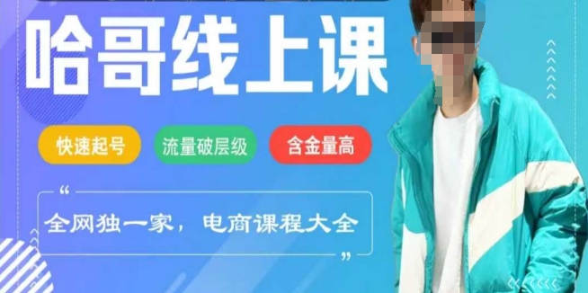 电商线上课程2025年，快速起号，流量破层级，这套方法起号率99%-HEIXMI（中国站）