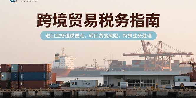跨境贸易税务指南，进口业务退税要点，转口贸易风险，特殊业务处理-HEIXMI（中国站）