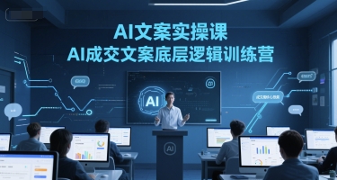 AI文案实操课，AI成交文案底层逻辑训练营 - HEIXMI（中国站）-HEIXMI（中国站）